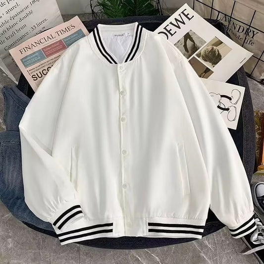 Men's Fashion Loose Color Matching Sports Jacket